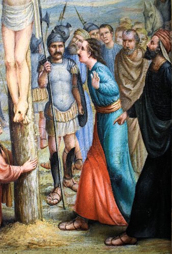 « Crucifixion du Christ »   Huile sur panneau